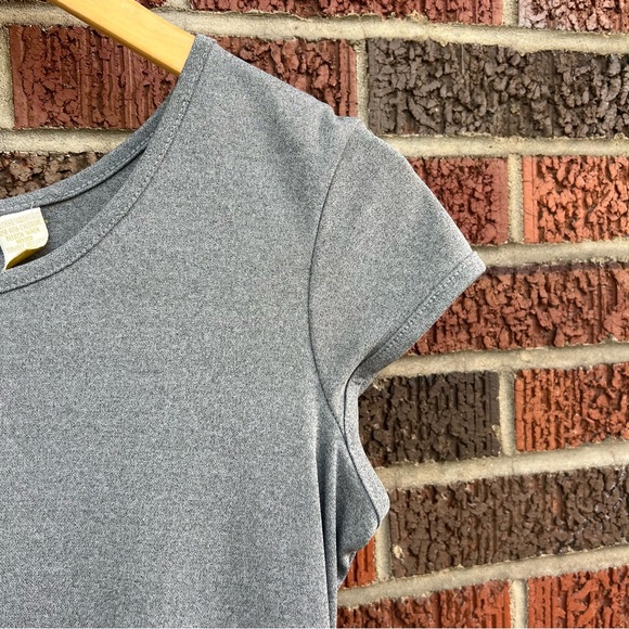 Merona Gray Short Sleeve Crewneck Mini Dress - Picture 2 of 3